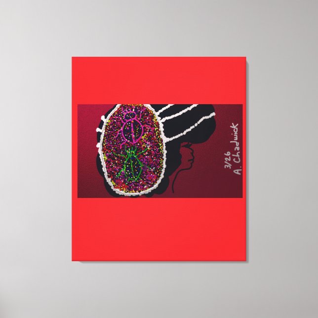 Impressão Em Tela Foxy Ladybug Bride (Frente)