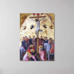 Impressão Em Tela Fra Angelico a crucificação