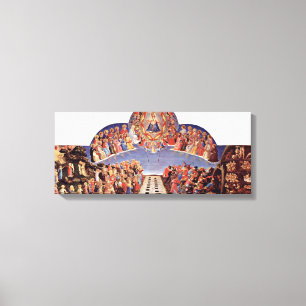 Impressão Em Tela Fra Angelico - o último julgamento