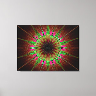 Impressão Em Tela Fractal