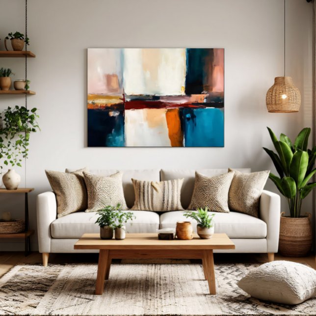 Impressão Em Tela Fragmented Horizon (Criador carregado)