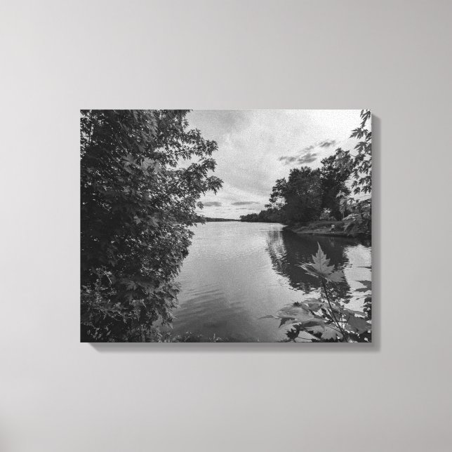 Impressão Em Tela Framed in Stillness (Frente)