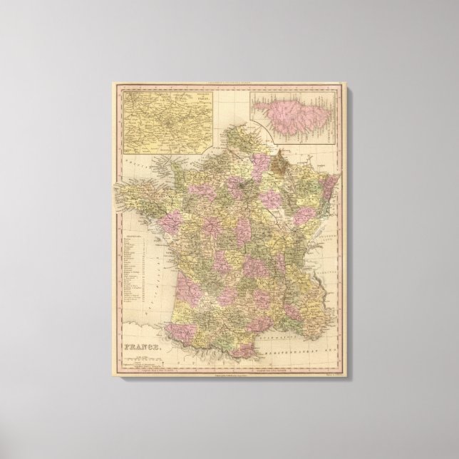 Impressão Em Tela França 14 (Frente)