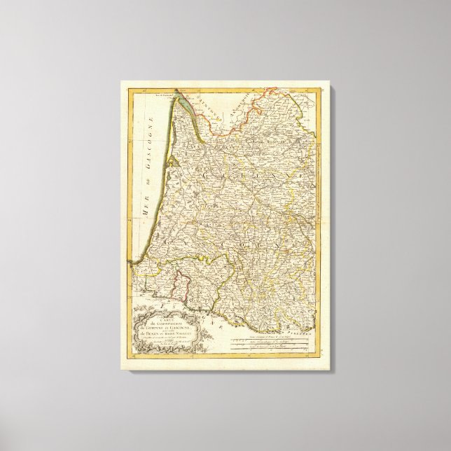 Impressão Em Tela França 26 (Frente)