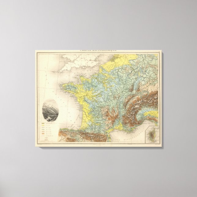 Impressão Em Tela França hipótico (Frente)