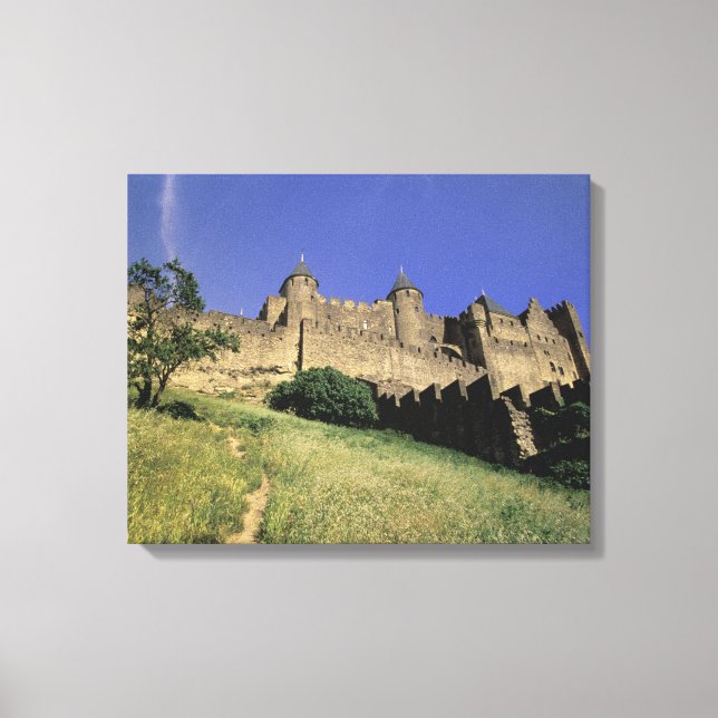 Impressão Em Tela FRANÇA, Languedoc Carcassonne (Frente)