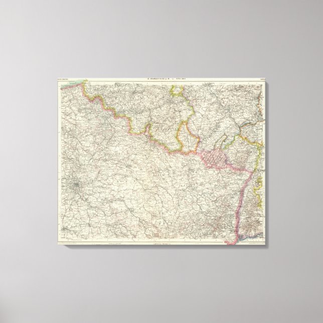 Impressão Em Tela França Nordeste (Frente)