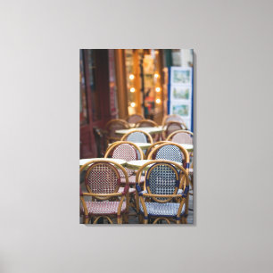 Impressão Em Tela FRANÇA, PARIS, Montmartre: Place du Tertre, Café 2