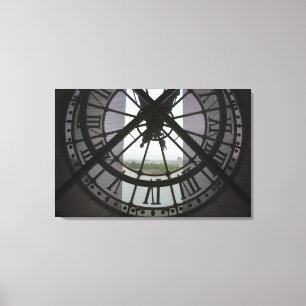 Impressão Em Tela França, Paris. Vista através do rio Sena