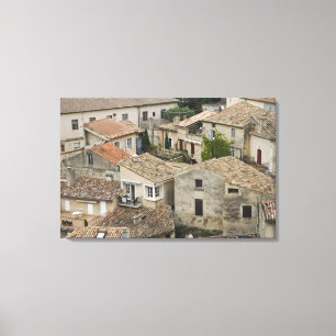 Impressão Em Tela França, Vaison la Romaine. Olhando para baixo