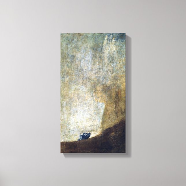 Impressão Em Tela Francisco Goya O Cachorro (Frente)