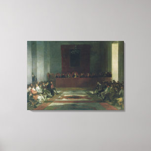 Impressão Em Tela Francisco Jose de Goya y Lucientes a junta de