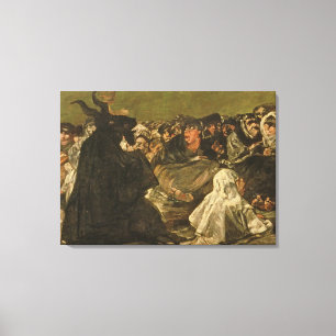 Impressão Em Tela Francisco Jose de Goya y Lucientes as bruxas