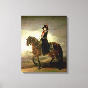 Impressão Em Tela Francisco Jose de Goya y Lucientes po equestre