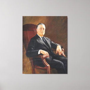 Impressão Em Tela FRANKLIN DELANO ROOSEVELT por Jacob H. Perskie