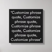 Frase personalizada: preto e branco elegante
