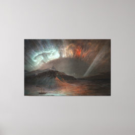 Impressão Em Tela Frederic Edwin Church - Aurora Borealis 
