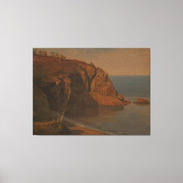 Impressão Em Tela Frederic Edwin Church - Costa de Grand Manan 