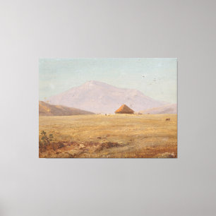 Impressão Em Tela Frederic Edwin Church - Equador, prato de montanha