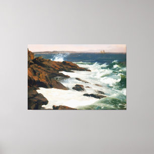 Impressão Em Tela FREDERIC EDWIN CHURCH - Fog off Mount Desert 1850