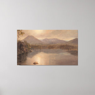 Impressão Em Tela Frederic Edwin Church - Montanhas Katahdin e Turne
