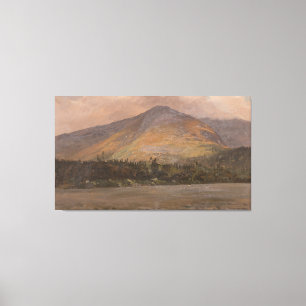 Impressão Em Tela Frederic Edwin Church - Mt. Katadhin, Mostrando