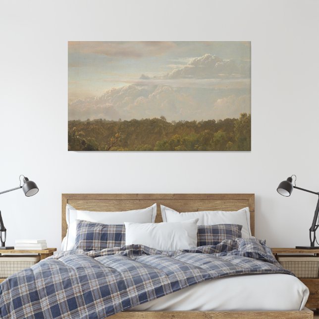 Impressão Em Tela Frederic Edwin Church - Nuvens de Tempestade, Jama (Insitu(Quarto))