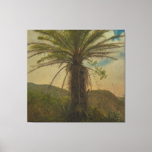 Impressão Em Tela Frederic Edwin Church - Samambaia-arbórea, Jamaica