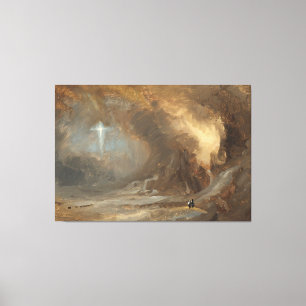 Impressão Em Tela Frederic Edwin Church - Visão da Cruz 