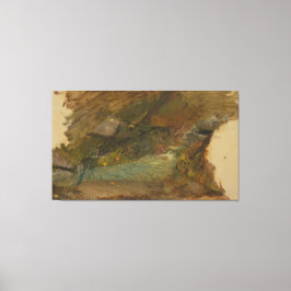 Impressão Em Tela Frederic Edwin Church - Woodland Scene