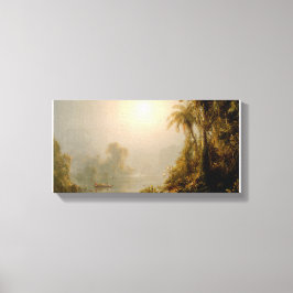 Impressão Em Tela Frederick Edwin Church_Morning nos trópicos