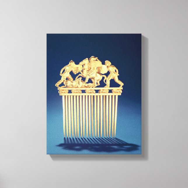 Impressão Em Tela Frente de um pente scythian (Frente)