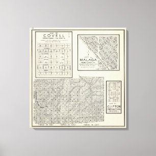 Impressão Em Tela Fresno County, Califórnia 20