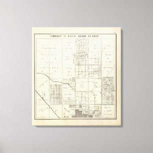 Impressão Em Tela Fresno County, Califórnia 30