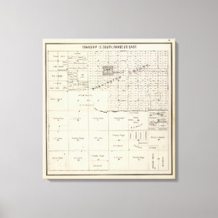 Impressão Em Tela Fresno County, Califórnia 6