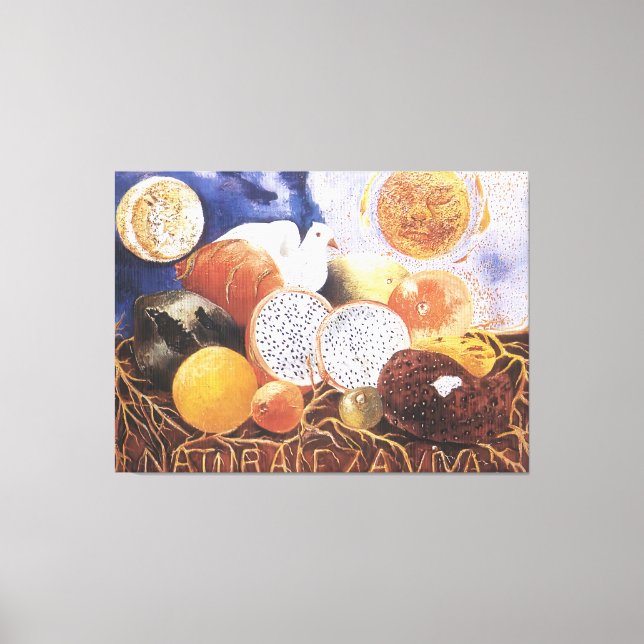 Impressão Em Tela Frida Kahlo art (Frente)