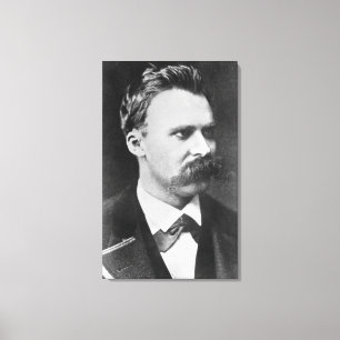 Impressão Em Tela Friedrich Wilhelm Nietzsche (1844-1900) 1873 (b/w