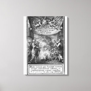 Impressão Em Tela Frontispiece 'do índice Librorum Prohibitorum