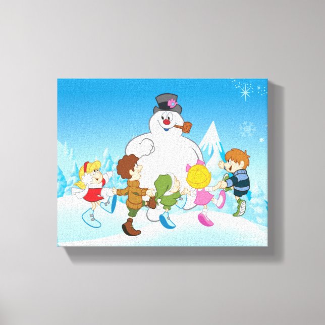 Impressão Em Tela Frosty the Snowman™ Winter (Frente)