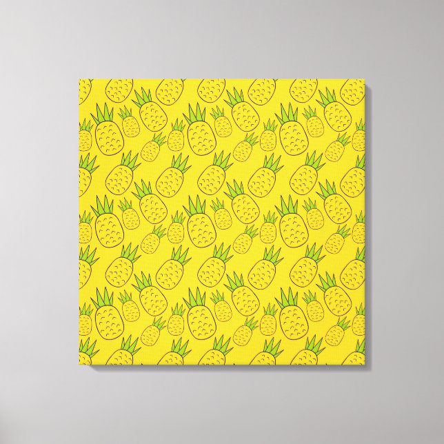 Impressão Em Tela Fruit seamless pattern | Fruit surface pattern 56 (Frente)