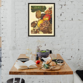 Impressão Em Tela Fruit Still Life Framed Art - Kitchen Decor