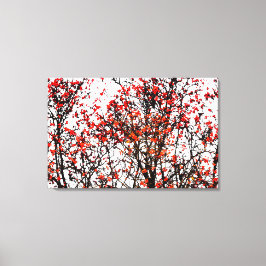 Impressão Em Tela Frutas ruivas ou amoras de cinzas