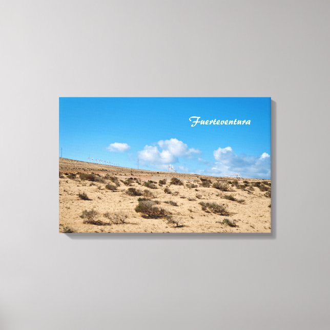 Impressão Em Tela Fuerteventura (Frente)