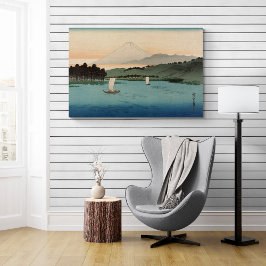 Impressão Em Tela Fukeiga 4 - Ukiyo-e Vintage Japonês