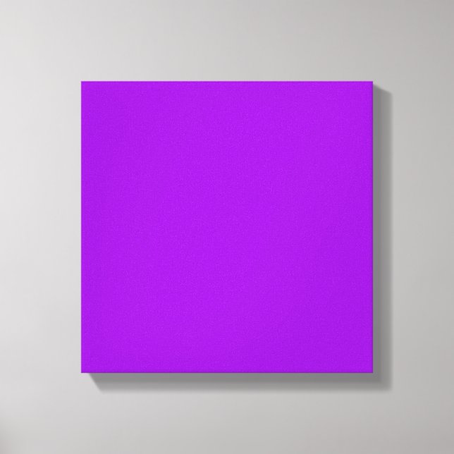 Impressão Em Tela Fundo de Cor Violeta Escuro (Frente)