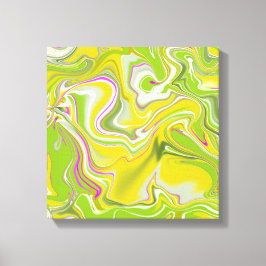 Impressão Em Tela Fundo de mármore verde abstrato.