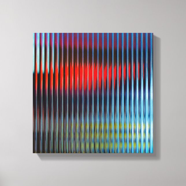 Impressão Em Tela Fundo do padrão abstrato (Frente)