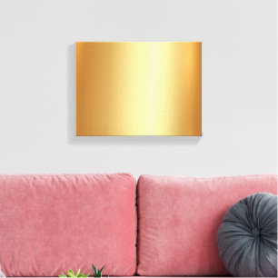 Impressão Em Tela Fundo Dourado Horizontal Elegante Para Sua Foto
