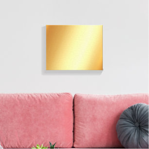 Impressão Em Tela Fundo Dourado Para Sua Foto Carregada Pequena
