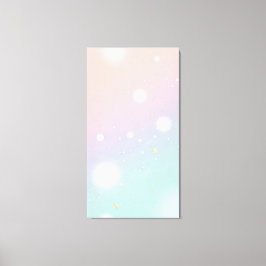 Impressão Em Tela fundo gradiente pastel suave é pontilhado